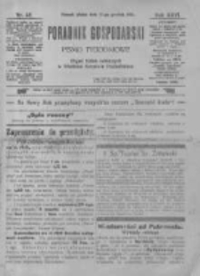 Poradnik Gospodarski. Pismo Tygodniowe. 1915.12.31 R.26 nr53