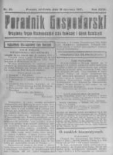 Poradnik Gospodarski. Pismo Tygodniowe. 1921.06.12 R.32 nr24