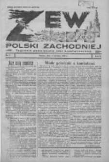 Zew Polski Zachodniej: tygodnik poświęcony idei kombatanckiej 1935.01.13 R.2 Nr2