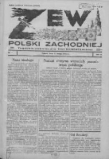 Zew Polski Zachodniej: tygodnik poświęcony idei kombatanckiej 1935.02.17 R.2 Nr7