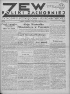 Zew Polski Zachodniej: tygodnik poświęcony idei kombatanckiej 1935.06.02 R.2 Nr22