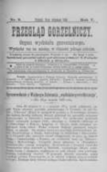 Przegląd Gorzelniczy. Organ Wydziału Gorzelniczego. 1899 R.5 nr9