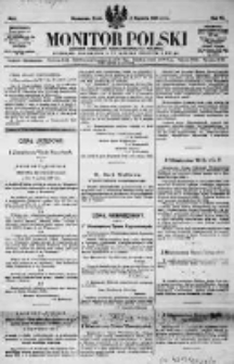 Monitor Polski. Dziennik Urzędowy Rzeczypospolitej Polskiej. 1923.01.03 R.6 nr2