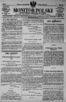 Monitor Polski. Dziennik Urzędowy Rzeczypospolitej Polskiej. 1923.02.05 R.6 nr28