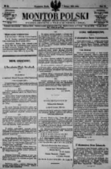 Monitor Polski. Dziennik Urzędowy Rzeczypospolitej Polskiej. 1923.02.07 R.6 nr30