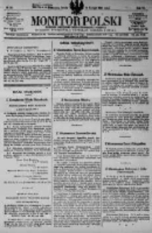 Monitor Polski. Dziennik Urzędowy Rzeczypospolitej Polskiej. 1923.02.14 R.6 nr36
