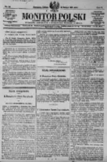 Monitor Polski. Dziennik Urzędowy Rzeczypospolitej Polskiej. 1923.02.24 R.6 nr45