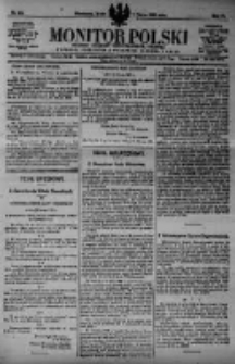 Monitor Polski. Dziennik Urzędowy Rzeczypospolitej Polskiej. 1923.03.07 R.6 nr54