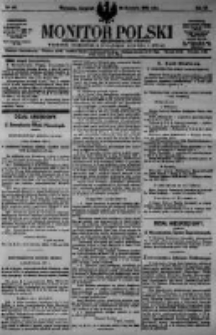 Monitor Polski. Dziennik Urzędowy Rzeczypospolitej Polskiej. 1923.04.26 R.6 nr95