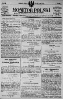 Monitor Polski. Dziennik Urzędowy Rzeczypospolitej Polskiej. 1923.05.15 R.6 nr108