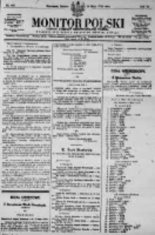 Monitor Polski. Dziennik Urzędowy Rzeczypospolitej Polskiej. 1923.05.26 R.6 nr117