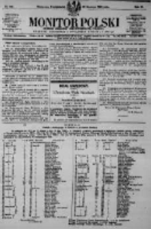 Monitor Polski. Dziennik Urzędowy Rzeczypospolitej Polskiej. 1923.06.25 R.6 nr141