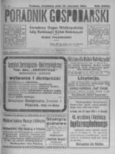 Poradnik Gospodarski. Pismo Tygodniowe. 1922.01.29 R.33 nr5