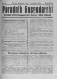 Poradnik Gospodarski. Pismo Tygodniowe. 1923.06.24 R.34 nr25