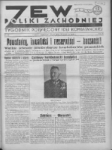 Zew Polski Zachodniej: tygodnik poświęcony idei kombatanckiej 1935.08.25 R.2 Nr34