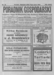 Poradnik Gospodarski. Pismo Tygodniowe. 1924.05.11 R.35 nr19