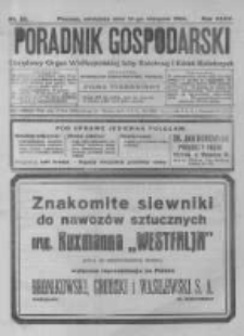 Poradnik Gospodarski. Pismo Tygodniowe. 1924.08.10 R.35 nr32