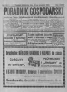 Poradnik Gospodarski. Pismo Tygodniowe. 1924.12.21 R.35 nr51