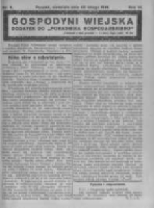 Gospodyni Wiejska. 1921.02.20 R.6 nr8