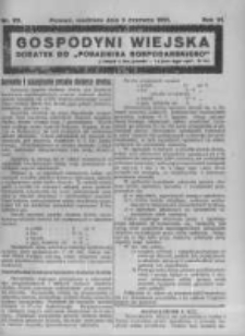 Gospodyni Wiejska. 1921.06.05 R.6 nr23