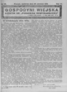 Gospodyni Wiejska. 1921.06.26 R.6 nr26