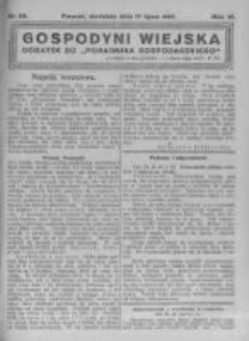 Gospodyni Wiejska. 1921.07.17 R.6 nr29