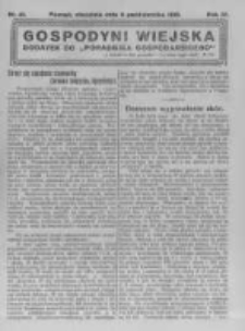 Gospodyni Wiejska. 1921.10.09 R.6 nr41