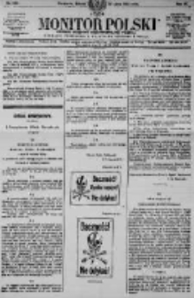 Monitor Polski. Dziennik Urzędowy Rzeczypospolitej Polskiej. 1923.07.21 R.6 nr163