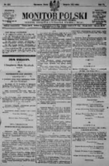 Monitor Polski. Dziennik Urzędowy Rzeczypospolitej Polskiej. 1923.08.01 R.6 nr172