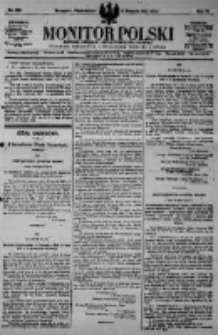 Monitor Polski. Dziennik Urzędowy Rzeczypospolitej Polskiej. 1923.08.06 R.6 nr176