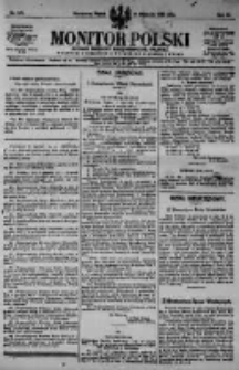Monitor Polski. Dziennik Urzędowy Rzeczypospolitej Polskiej. 1923.08.31 R.6 nr197