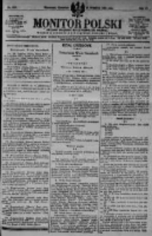 Monitor Polski. Dziennik Urzędowy Rzeczypospolitej Polskiej. 1923.09.27 R.6 nr219