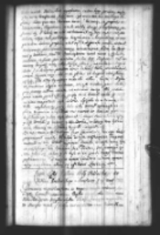 Copia listu Stefana Mikołaja Branickiego wdy podlaskiego do Hieronima Augustyna Lubomirskiego pana krakowskiego z Warszawy die 29 Mar. 1703