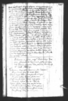 Johannes a Curijs uulgo Flachsbinder Dantigeus, Culmensis et Varmiensis postea Episcopus, Urbi Gedanensi Sequentia fata praedixit, mortuus est Ao 1548 Heilsbergae