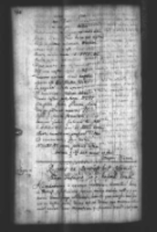 Respons na manifest Lubomirskiego hetmana W. K.