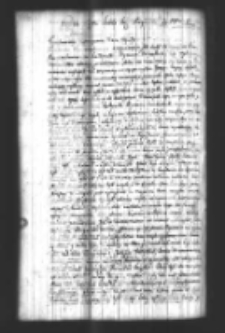 List Augusta II króla Polski do senatorów polskich i litewskich 25.02.1703