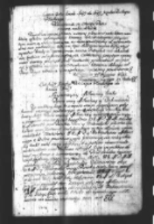 Copia Listu krola do Stanisława Dąmbskiego Xiędza Biskupa Płockiego Lw&oacute;w 15.01.1687