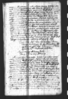 Copia listu Pana Stefana Stanisława Czarneckiego Pisarza Polnego koronnego do iego krolewskiey Mci de data 3tia 9bris 1685 z Trzeszczan a ktory sądzony był w Trybunale Lubelskim