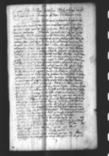 Kopia listu pisanego do woiew&oacute;dztw wielkopolskich do Obozu pod Opat&oacute;w JP Rafała Leszczyńskiego Podskarbiego koronnego