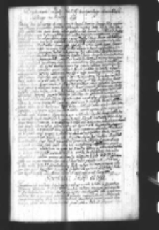 Dziękowanie za Laskę sty bratyanskiego marszałka poselskiego na Seymie 1690