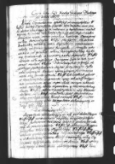 Copia listu Xiędza Biskupa Płockiego Stanisława Dąmbskiego do krolowey Marii Kazimiery