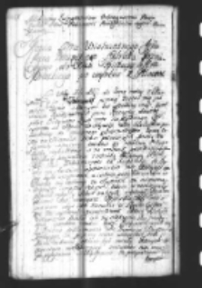 Kopia Listu Pana Franciszka Poninskiego Stolnika Poznanskiego do Xięcia Biskupa Krakowskiego Jana Aleksandra Lipskiego po wysciu z Niewoli