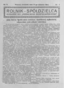 Rolnik Sp&oacute;łdzielca. 1924.08.31 R.1 nr11