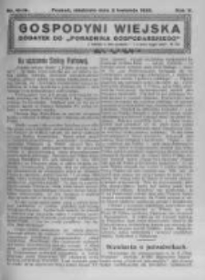 Gospodyni Wiejska. 1922.04.02 R.7 nr10-14