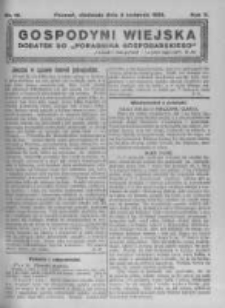 Gospodyni Wiejska. 1922.04.09 R.7 nr15