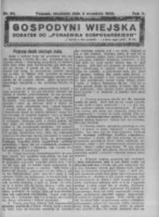 Gospodyni Wiejska. 1922.09.03 R.7 nr36