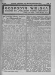 Gospodyni Wiejska. 1922.10.29 R.7 nr44
