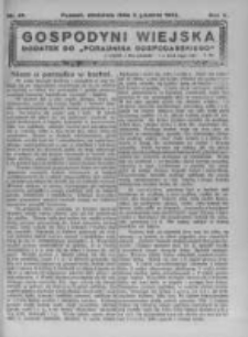 Gospodyni Wiejska. 1922.12.03 R.7 nr49