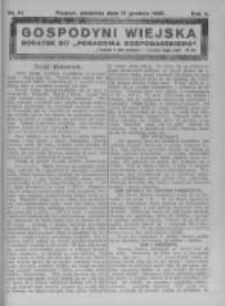 Gospodyni Wiejska. 1922.12.17 R.7 nr51