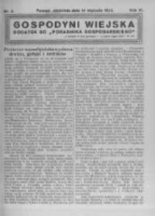 Gospodyni Wiejska. 1923.01.14 R.8 nr2